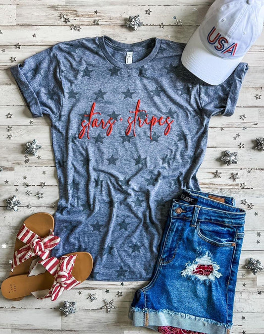 Stars & stripes Star Tee