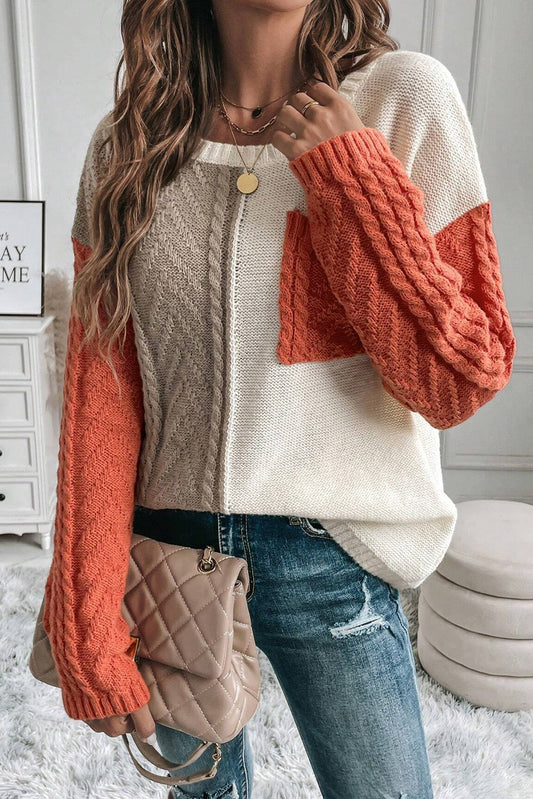 Colorblock Sweater