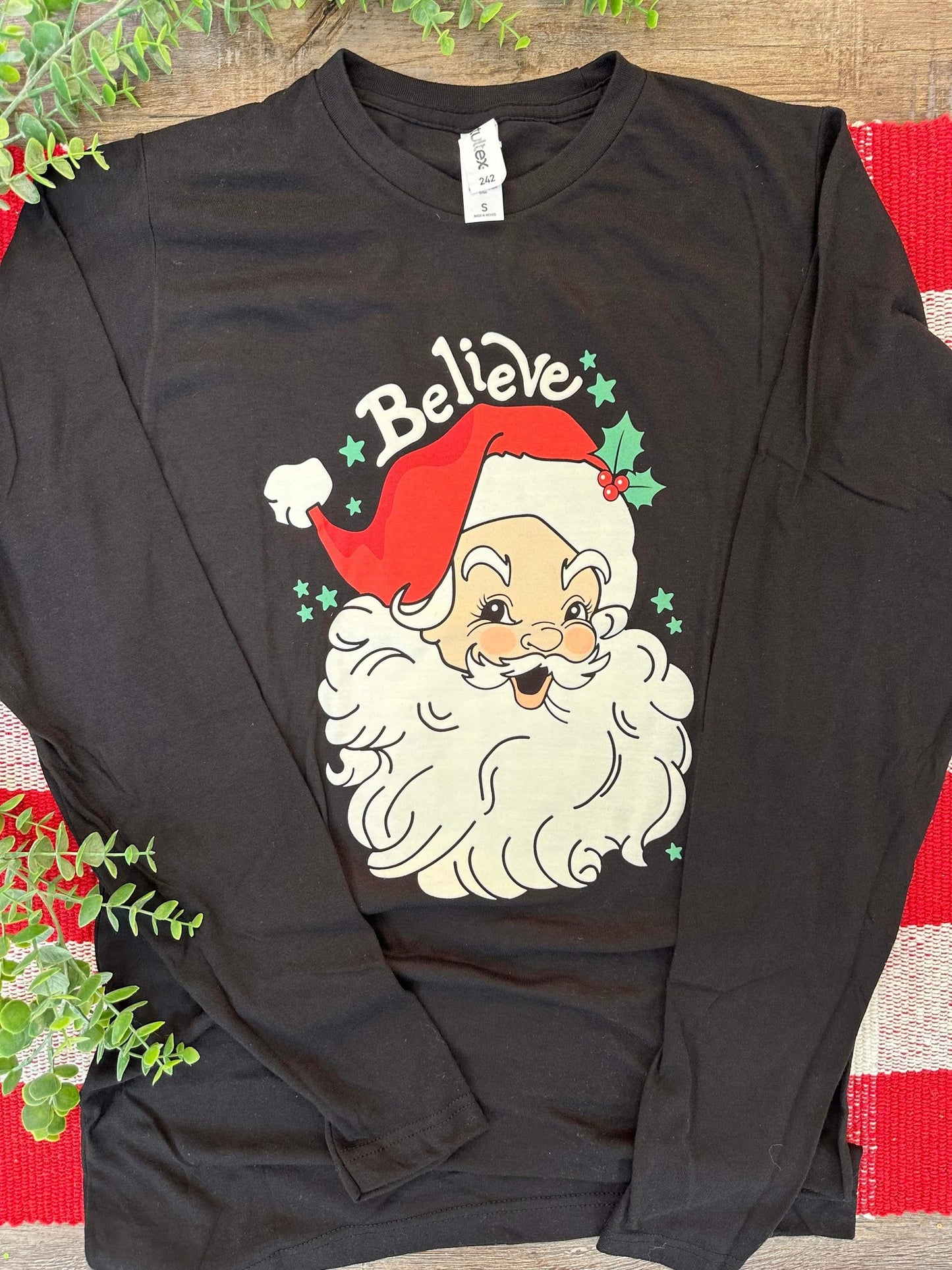 Believe Santa Shirt