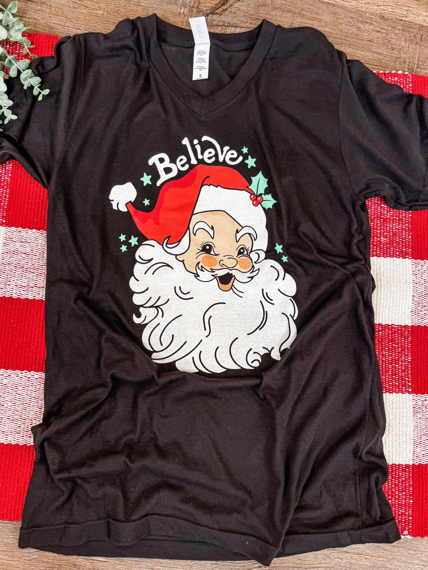 Believe Santa Shirt