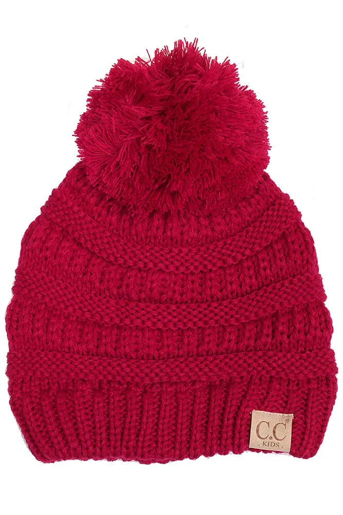 KIDS beanie with ball