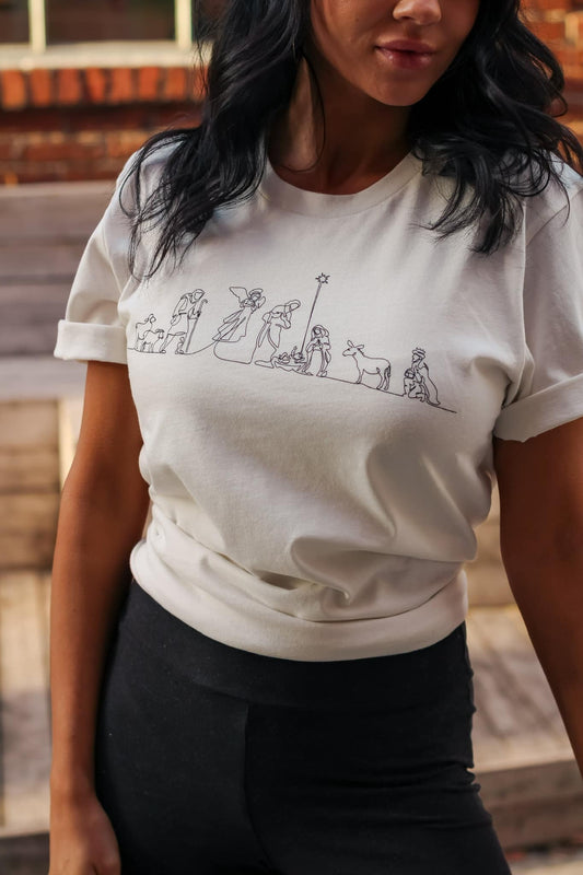 Nativity Ivory T-Shirt